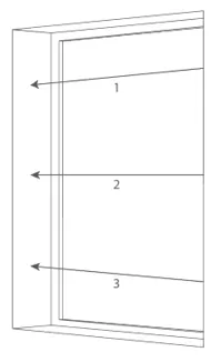 Zenobia Dimout Indigo Roller Blind | Online Blindz measuring guide P1?>