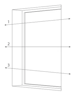 Zenobia Dimout Indigo Roller Blind | Online Blindz measuring guide P3?>